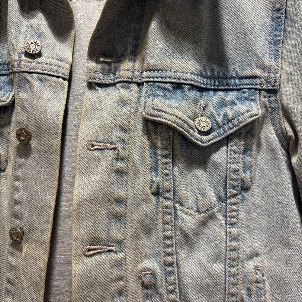 Assembly Label Blue Jean Jacket - Picture 3 of 4